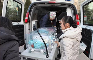 吴起县妇婴监护型护送